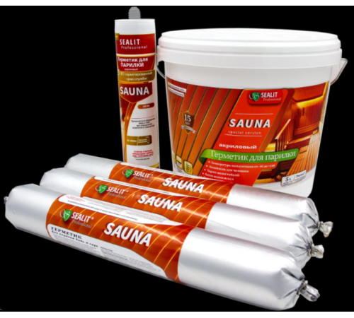 Заказать ГЕРМЕТИК - Sealit SAUNA для бань и саун 280 мл в Красноярске, Красноярский край